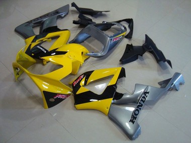 Jaune Argent 00-01 CBR900RR 929 Carénage Moto