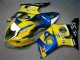 Jaune Bleu 03-04 GSXR 1000 Carénage Moto Jaune Bleu 03-04 GSXR 1000 Carénage Moto