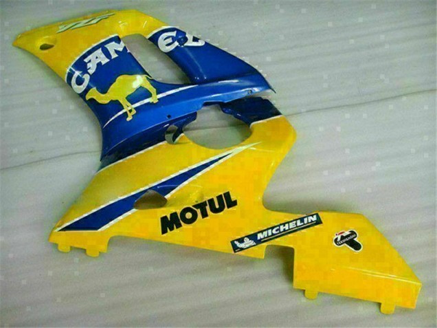 Jaune Bleu 98-02 YZF R6 Carrosserie Moto Jaune Bleu 98-02 YZF R6 Carrosserie Moto
