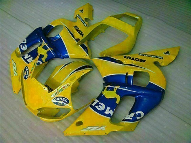 Jaune Bleu 98-02 YZF R6 Carrosserie Moto Jaune Bleu 98-02 YZF R6 Carrosserie Moto