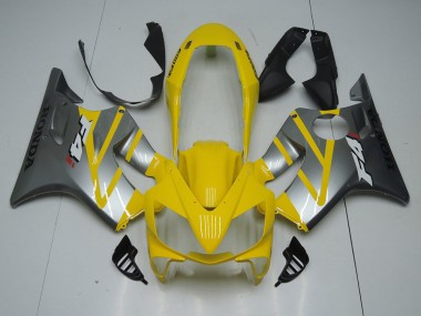 Jaune Gris 04-07 CBR600 F4i Carrosserie Moto