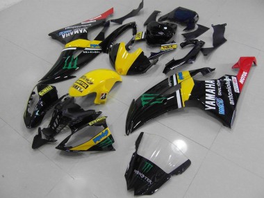 Jaune Monster 08-16 YZF R6 Carrosserie Moto