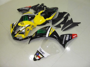 Jaune Monster 09-11 YZF R1 Carénages Moto