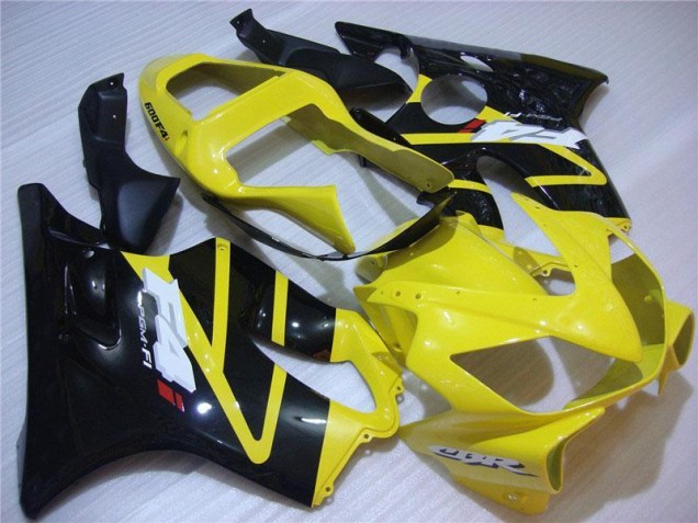 Jaune Noir 01-03 CBR600 F4i Carrosserie Moto Jaune Noir 01-03 CBR600 F4i Carrosserie Moto