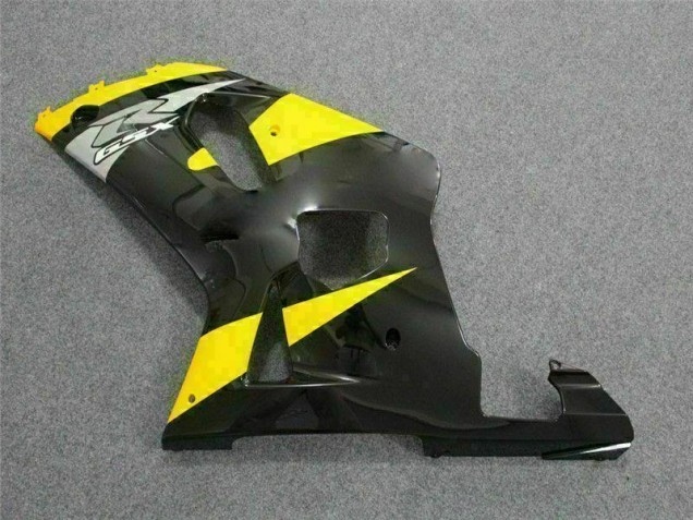 Jaune Noir 01-03 GSXR 600/750 Carénage Moto Jaune Noir 01-03 GSXR 600/750 Carénage Moto