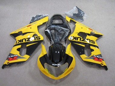 Jaune Noir 01-03 GSXR 600 Carénage Moto