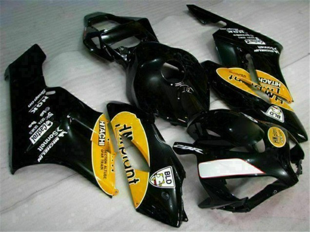 Jaune Noir 04-05 CBR1000RR Carénage Moto Jaune Noir 04-05 CBR1000RR Carénage Moto