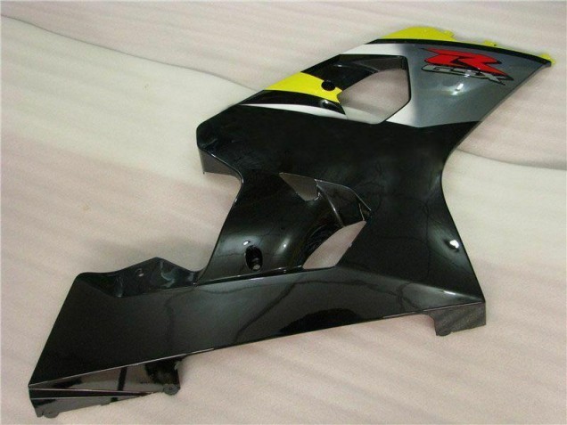 Jaune Noir 04-05 GSXR 600/750 Carénages Moto Jaune Noir 04-05 GSXR 600/750 Carénages Moto