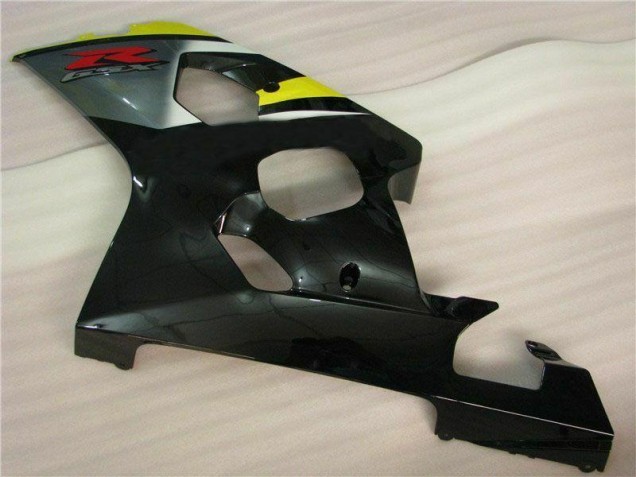 Jaune Noir 04-05 GSXR 600/750 Carénages Moto Jaune Noir 04-05 GSXR 600/750 Carénages Moto