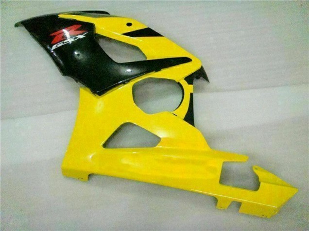 Jaune Noir 05-06 GSXR 1000 Carénage Moto Jaune Noir 05-06 GSXR 1000 Carénage Moto
