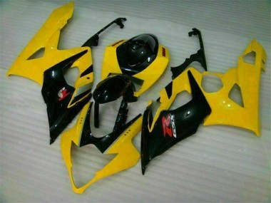 Jaune Noir 05-06 GSXR 1000 Carénages Moto