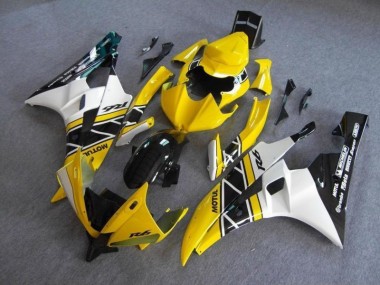 Jaune Noir 06-07 YZF R6 Carénage Moto