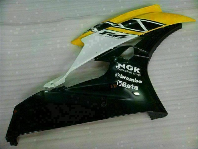 Jaune Noir 06-07 YZF R6 Carénages Moto Jaune Noir 06-07 YZF R6 Carénages Moto