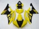 Jaune Noir 08-16 YZF R6 Carénage Moto Jaune Noir 08-16 YZF R6 Carénage Moto