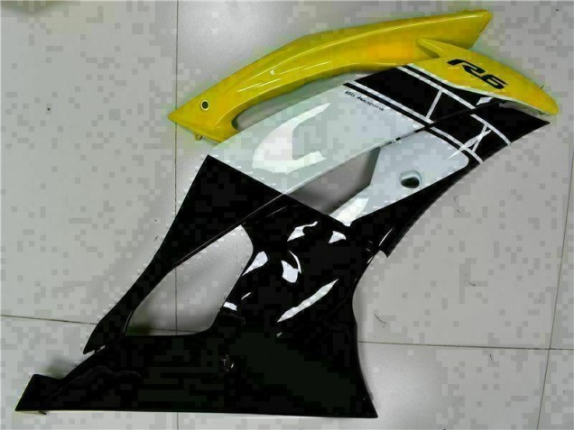Jaune Noir 08-16 YZF R6 Carrosserie Moto Jaune Noir 08-16 YZF R6 Carrosserie Moto