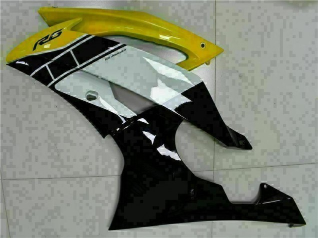 Jaune Noir 08-16 YZF R6 Carrosserie Moto Jaune Noir 08-16 YZF R6 Carrosserie Moto