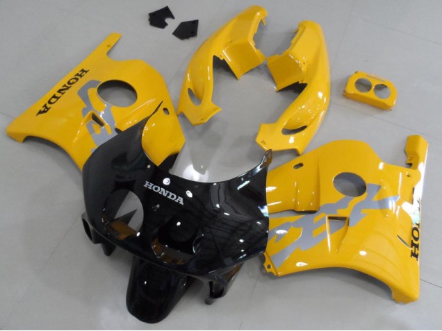 Jaune Noir 91-98 CBR250RR MC22 Carénage Moto Jaune Noir 91-98 CBR250RR MC22 Carénage Moto