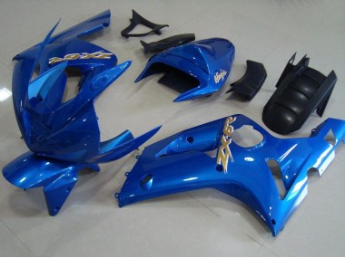 Light Bleu 03-04 ZX6R Carénage Moto