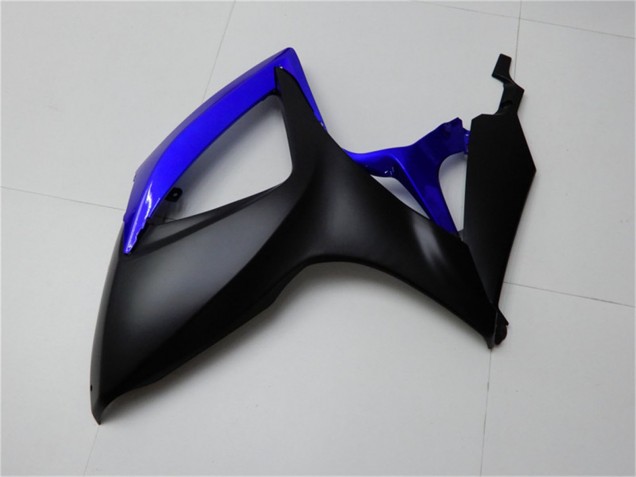 Carénages Moto Suzuki GSXR 600/750 2006-2007 - Bleu Noir Mat