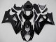 Carénages Moto Suzuki GSXR 1000 2007-2008 - Noir Brillant Noir Mat No Décalque