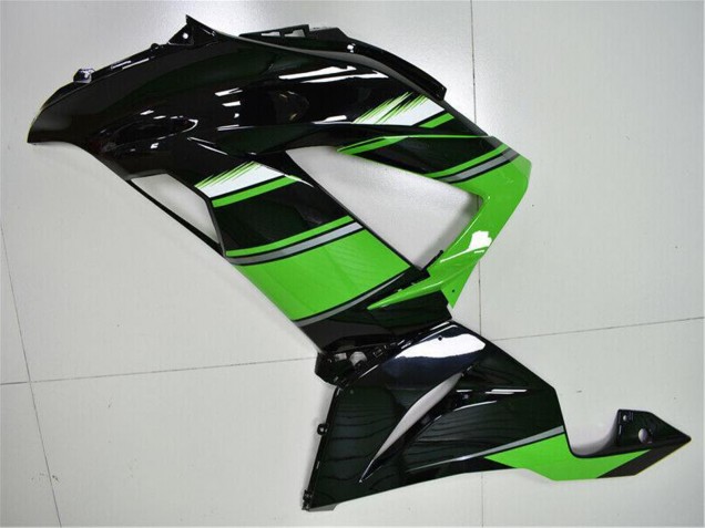Kits Carénage Moto ABS Kawasaki ZX6R 2013-2018 - Vert Noir Brillant