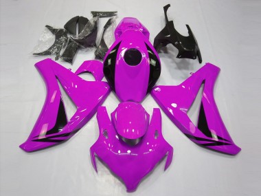 Carénages Moto Honda CBR1000RR 2008-2011 - Rose Noir Brillant OEM Style