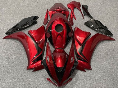 Carénages Moto Honda CBR1000RR 2012-2016 - Rouge Noir Brillant Style