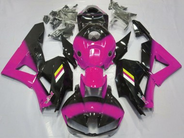 Carénages Moto Honda CBR600RR 2013-2023 - Rose Noir Brillant Blanc Jaune
