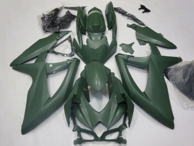 Carénages Moto Suzuki GSXR 600 / GSXR 750 2008-2010 - Vert Armée