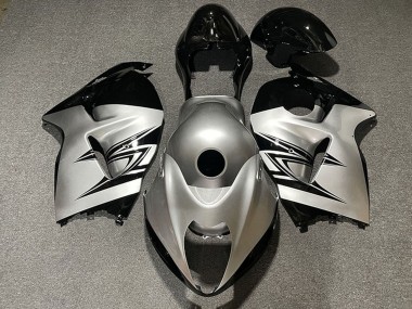 Carénages Moto Suzuki GSXR 1300 1996-2007 - Argent Noir