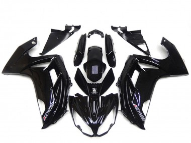 Carénages Moto Kawasaki Ninja ER6F 2012-2014 - Noir Brillant