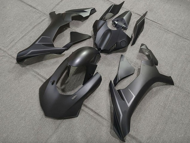 Carénages Moto Yamaha R1 2015-2019 - Noir Mat
