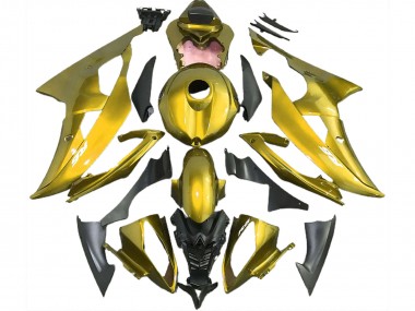 Carénages Moto Yamaha R6 2008-2016 - Jaune