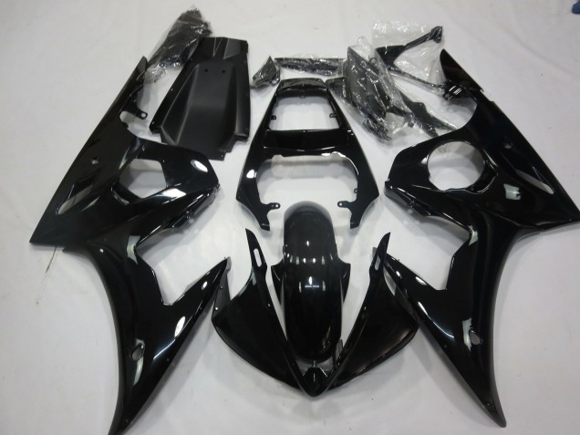 Carénages Moto Yamaha R6 2005 - Noir Brillant