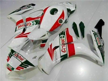 Carénage Moto Honda CBR1000RR 2012-2016 - Blanc Rouge Vert Castrol