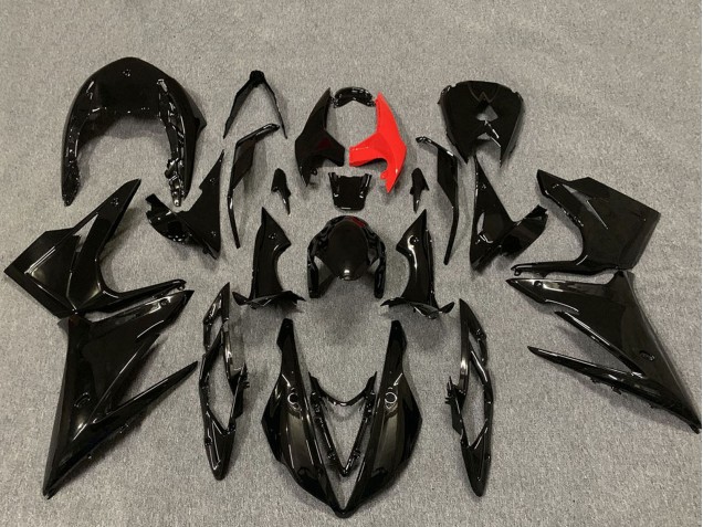 Carénages Moto Triumph Daytona 675 2013-2016 - Noir Brillant
