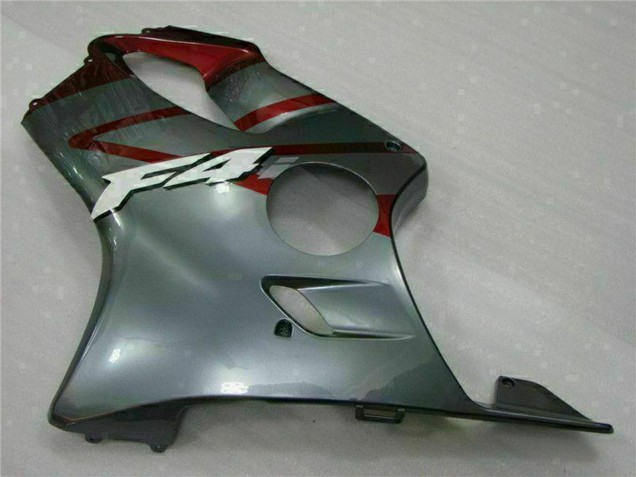 Kits Carénage Moto Honda CBR600 F4i 2001-2003 - Argent Rouge
