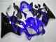 Carénage Moto Honda CBR600 F4i 2001-2003 - Bleu Noir Brillant
