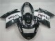 Carénages Moto Honda CBR1100XX Blackbird 1996-2007 - Noir Brillant Blanc West