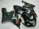 Carénages Moto Suzuki GSXR 600/750 2004-2005 - Noir Brillant Noir Mat Rouge Décalque
