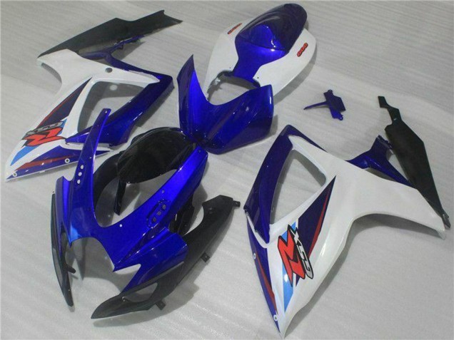 Carénages Moto Suzuki GSXR 600/750 2006-2007 - Blanc Bleu Noir Rouge