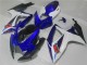 Carénages Moto Suzuki GSXR 600/750 2006-2007 - Blanc Bleu Noir Rouge