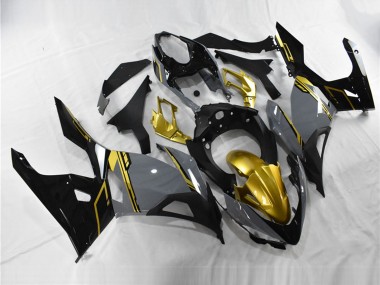 Carénages Moto Kawasaki Ninja 400 2018-2024 - Nardo Gris Or Noir