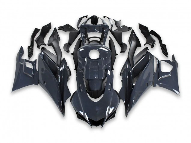 Carénages Moto Yamaha YZF R3/R25 2019-2021 - Gris Foncé Noir