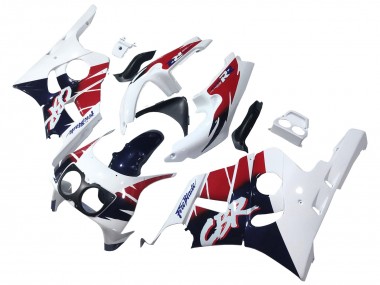Carénages Moto Honda CBR400RR NC29 1990-1999 - Blanc Rouge Bleu Foncé Fireblade