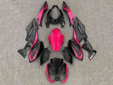 Carénages Moto Kawasaki Z400 2018-2024 - Noir Mat Brillant Rose
