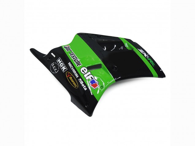 Carénages Moto Kawasaki ZXR250 1989-1990 - Vert Noir Brillant Elf Touch4 Bridgestone