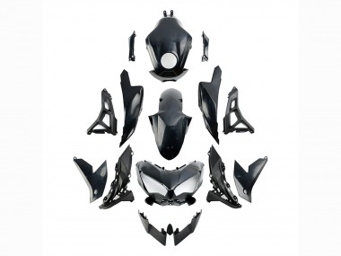 Carénages Moto Kawasaki Versys 650 2022-2025 - Noir Brillant