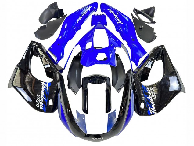 Carénages Moto Yamaha YZF 1000R Thundecourses 1997-2007 - Bleu Noir Thundecourses