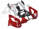 Carénages Moto Yamaha YZF 1000R Thundecourses 1997-2007 - Rouge Noir Blanc Thundecourses